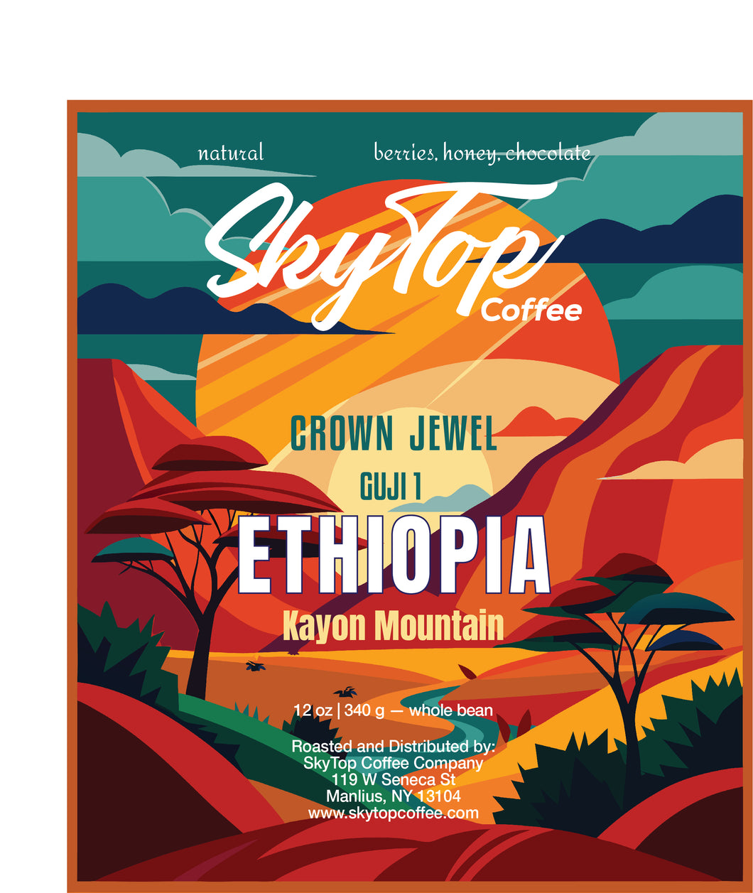 ETHIOPIA GUJI 1 NATURAL- KAYON MOUNTAIN (LIGHT)